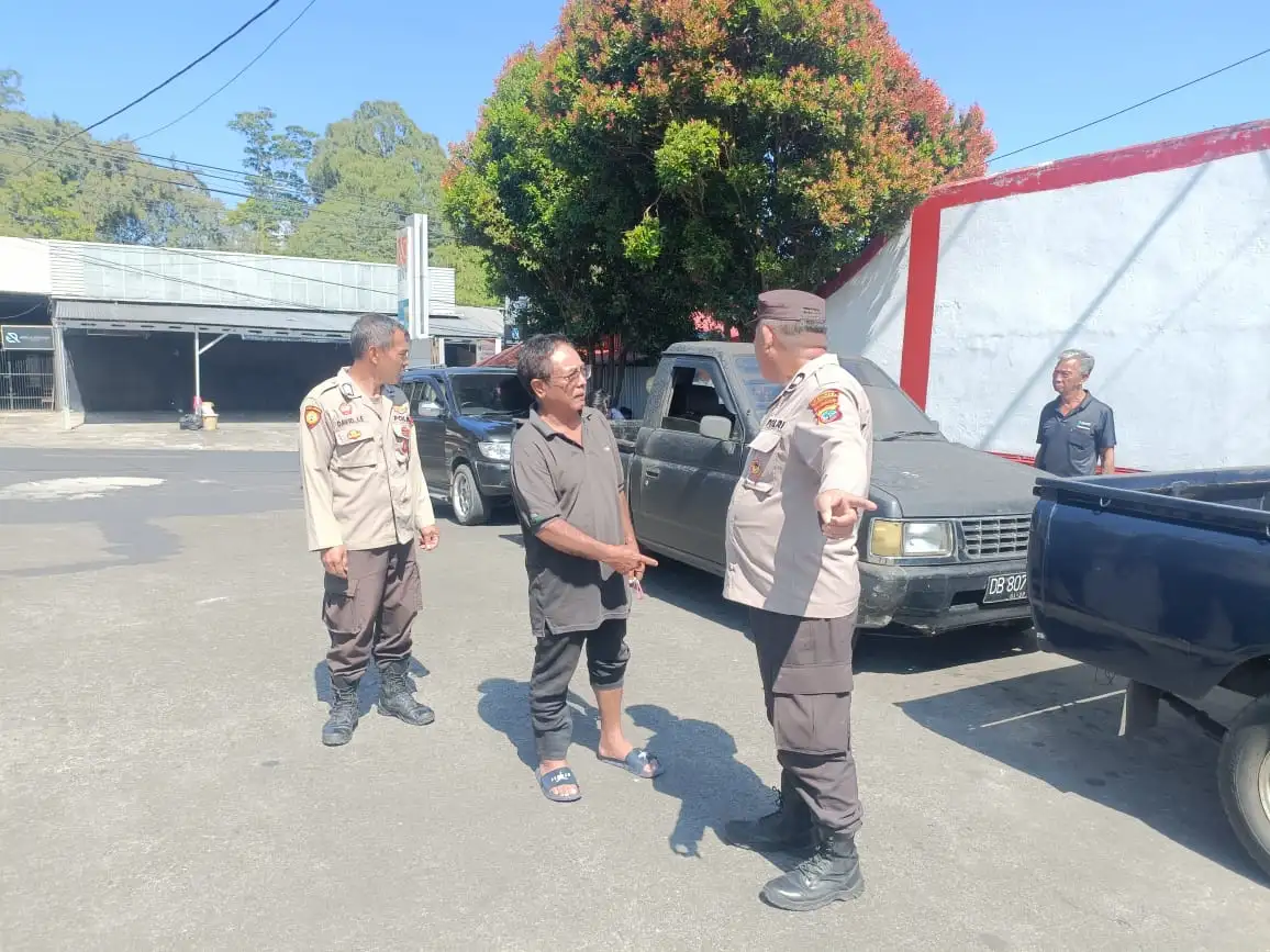Polsek Kawangkoan Lakukan Patroli KRYD di Pusat Kota